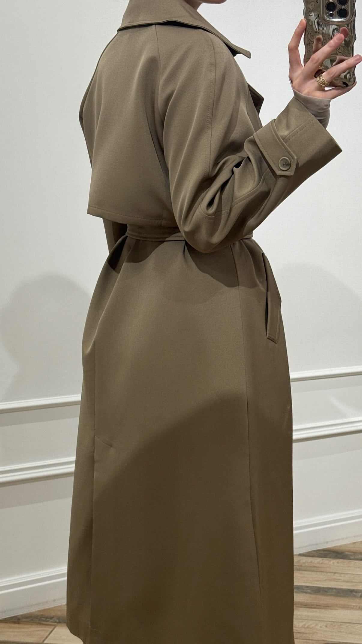 Trenchcoat mit Bindegürtel