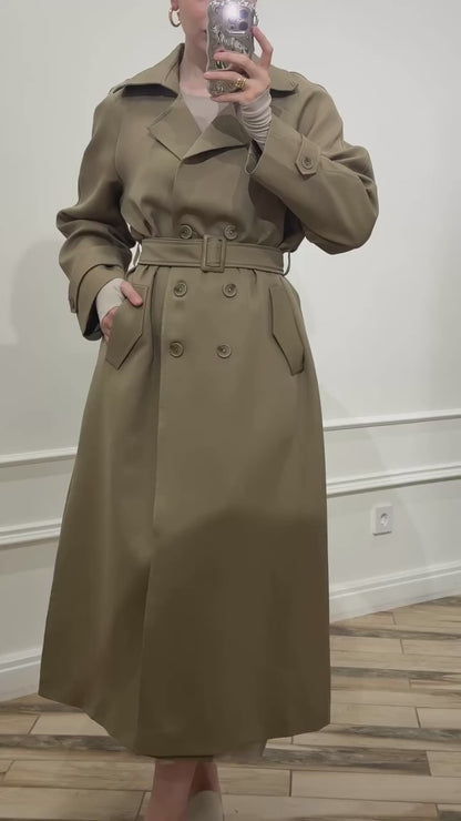 Trenchcoat mit Bindegürtel